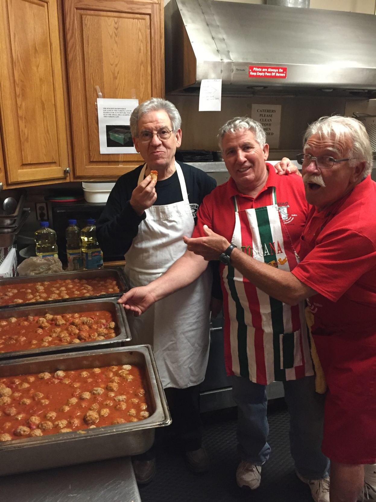 Cooking crew